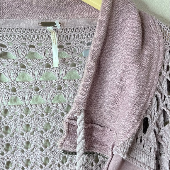 Free People Dune Bug Crochet Cardigan Jacket - Picture 16 of 16